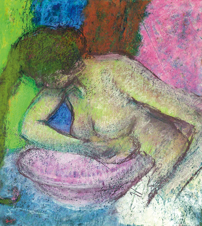  埃德加·德加 Edgar Degas—— 洗浴的裸女 (5)